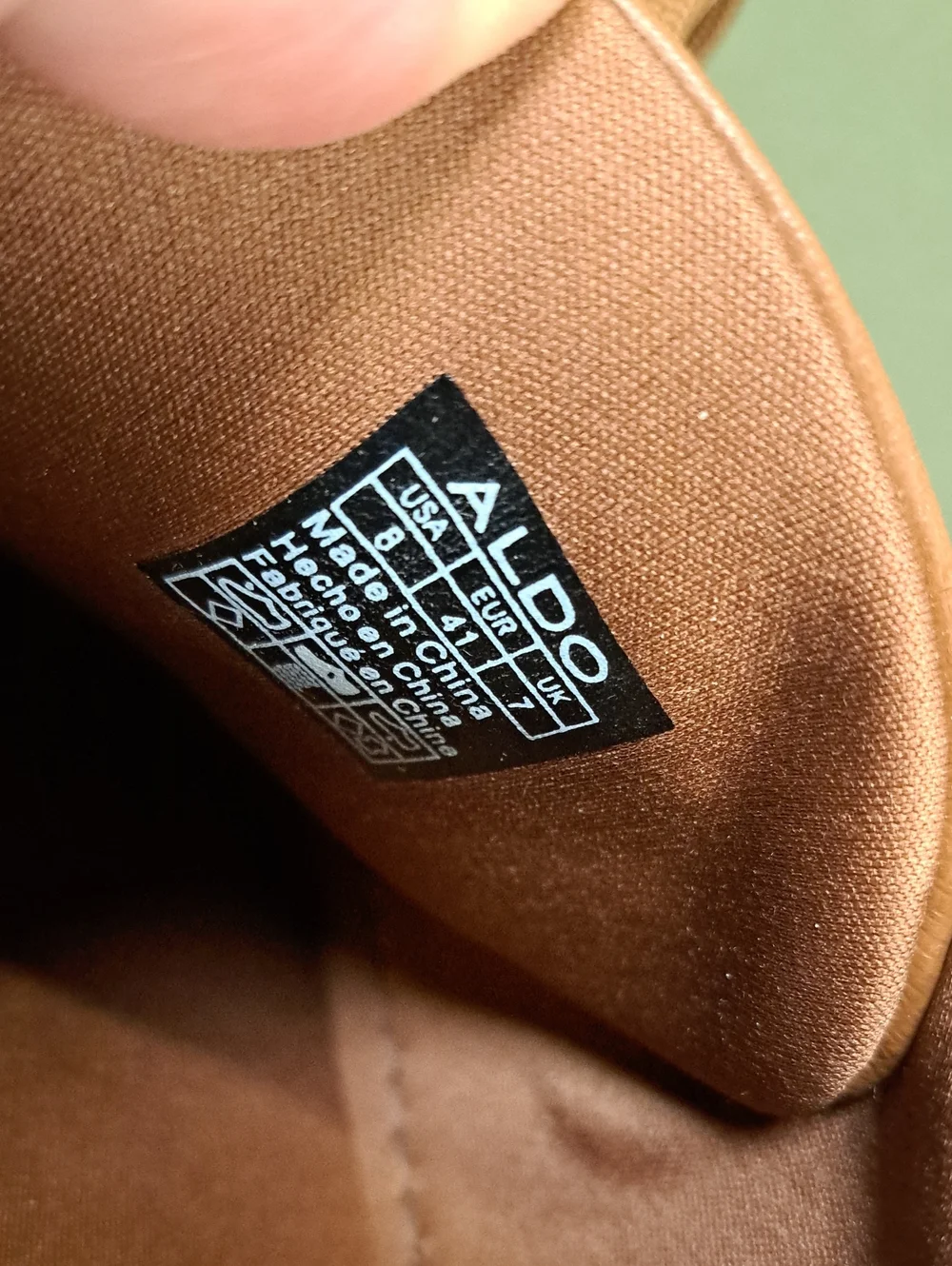 ALDO Belford Sneakers - Color: Cognac - Size: 8